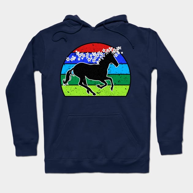 Nice Horse Forever Funny Horse Vintage Hoodie by Nicolas5red1